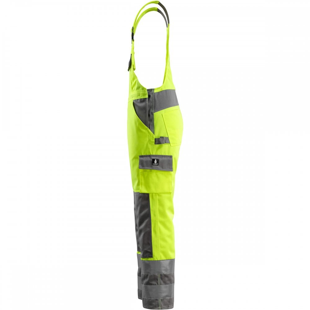 07169 Barras Safe Compete Bib & Brace With Kneepad Pockets