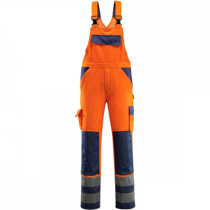 07169 Safe Compete Bib & Brace with kneepad pockets