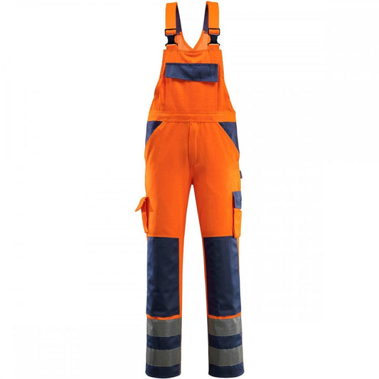 07169 Safe Compete Bib & Brace with kneepad pockets