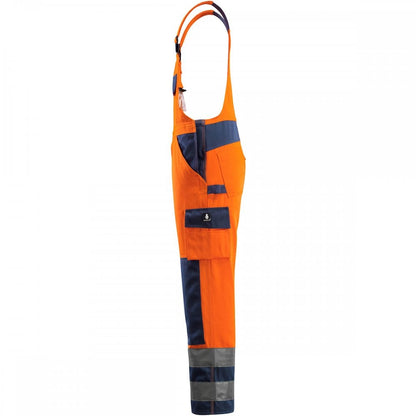 07169 Safe Compete Bib & Brace with kneepad pockets