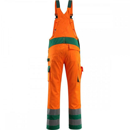 07169 Safe Compete Bib & Brace with kneepad pockets