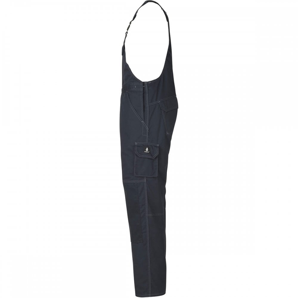 10569 Newark Industry Bib & Brace With Kneepad Pockets