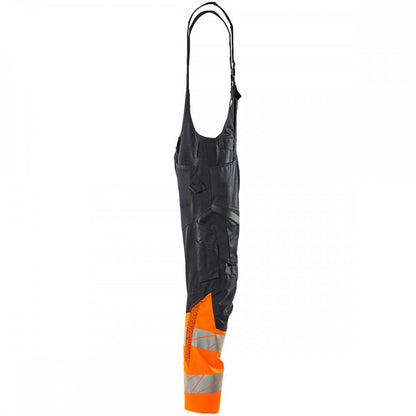 19669 Accelerate Safe Bib & Brace with kneepad pockets