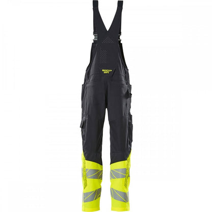 19669 Accelerate Safe Bib & Brace with kneepad pockets