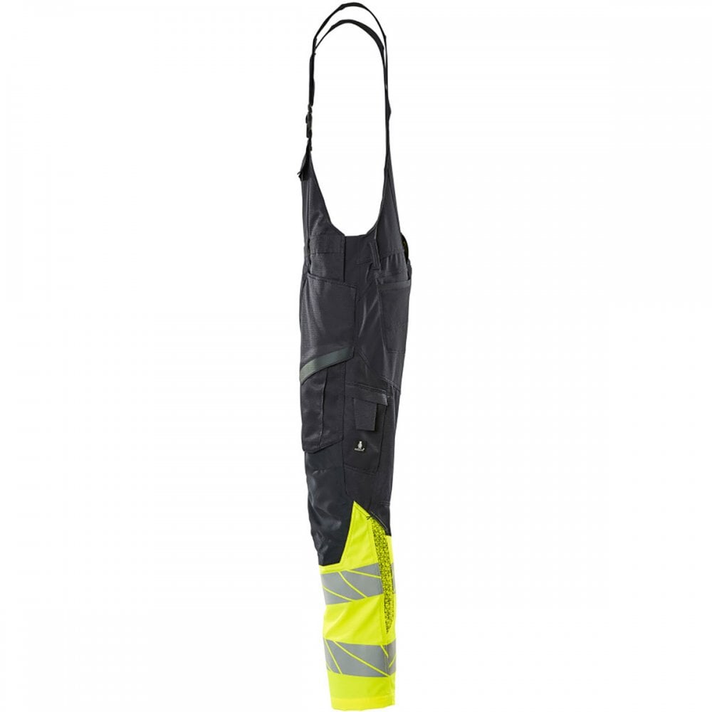 19669 Accelerate Safe Bib & Brace with kneepad pockets