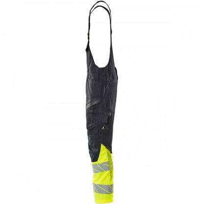 19669 Accelerate Safe Bib & Brace with kneepad pockets