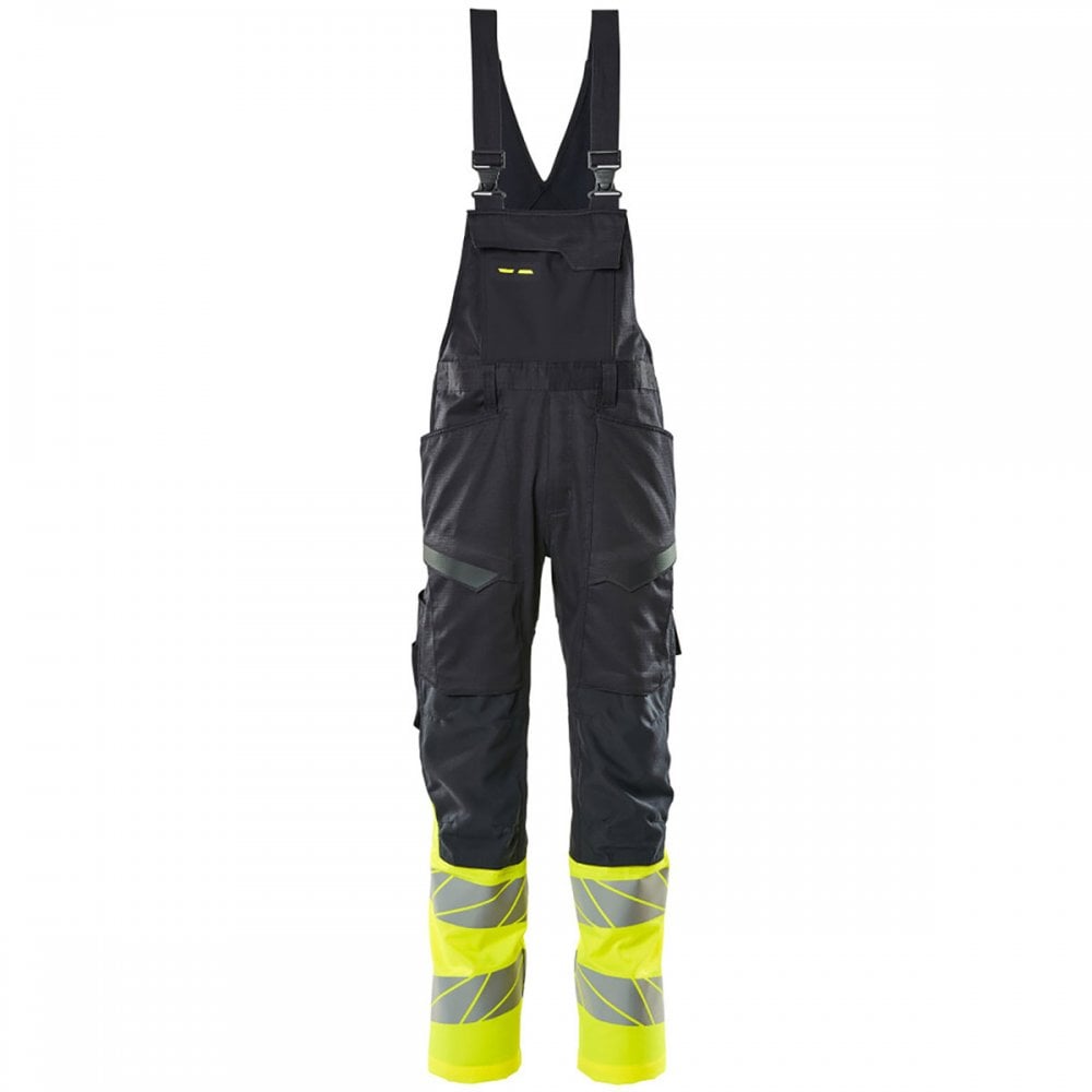 19669 Accelerate Safe Bib & Brace with kneepad pockets