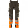 19179 Accelerate Safe Trousers with kneepad pockets Dark Anthracite/Hi-Vis Orange 30" 32.5" *One Size Only - Outlet Store*