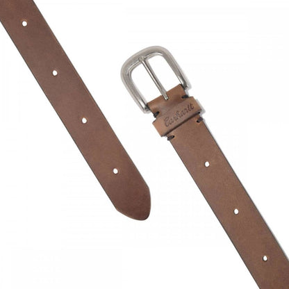 A0005516 Womens Tanned Leather Continuous Belt