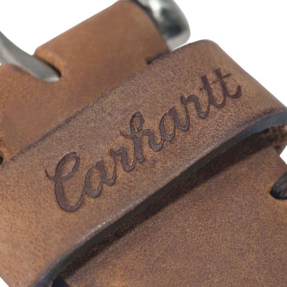 A0005516 Womens Tanned Leather Continuous Belt