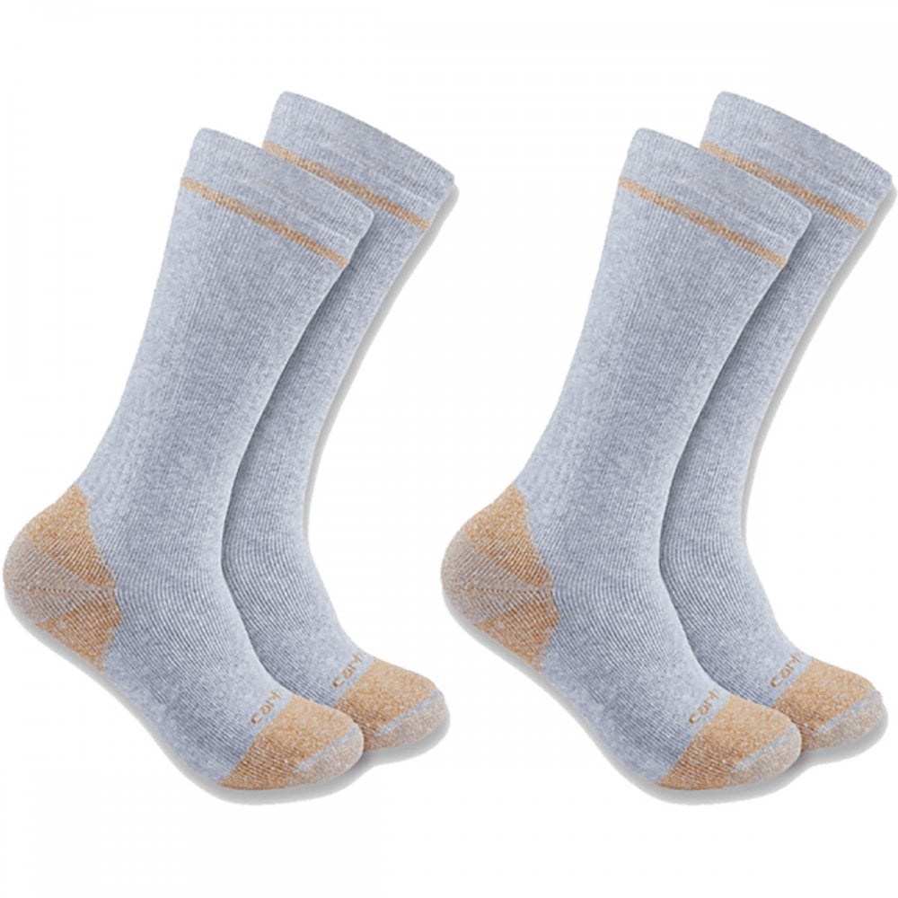 SB5552M Cotton Blend Steel Toe Boot Sock 2 Pack
