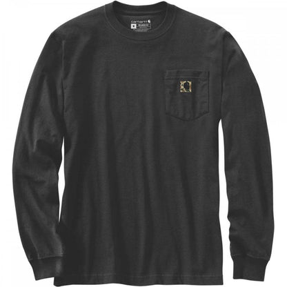 105583 Pocket Camo C Graphic Long Sleeve T-Shirt