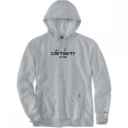 105569 Lightweight Logo Graphic Sweatshirt Asphalt Heather 2XL *One Size Only - Outlet Store*
