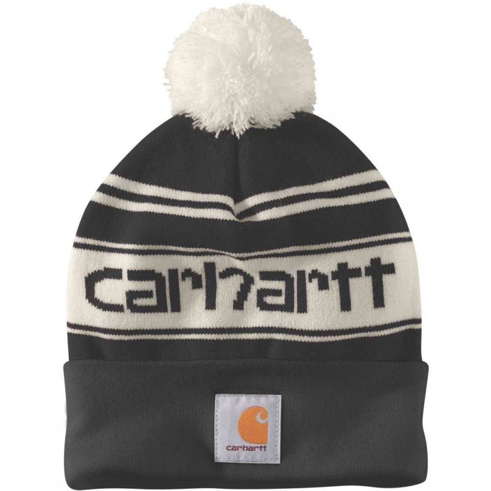 105168 Christmas Knit Cuffed Logo Beanie