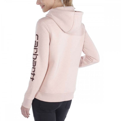 102791 Relaxed Fit Midweight Logo Sleeve Graphic Sweatshirt