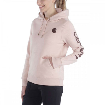 102791 Relaxed Fit Midweight Logo Sleeve Graphic Sweatshirt