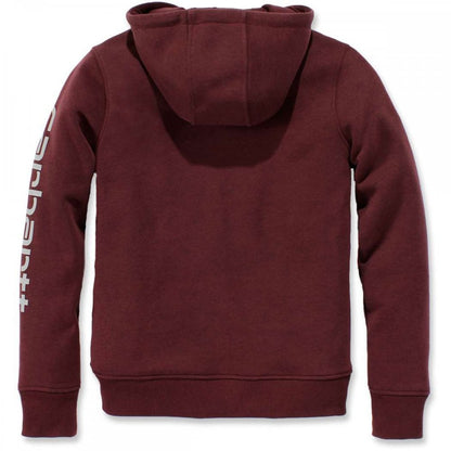 102791 Relaxed Fit Midweight Logo Sleeve Graphic Sweatshirt
