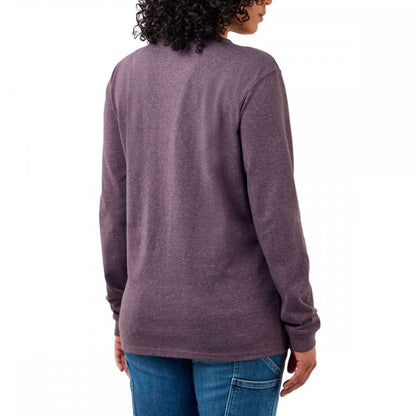 103401 Workwear Logo Long Sleeve Womens T-Shirt
