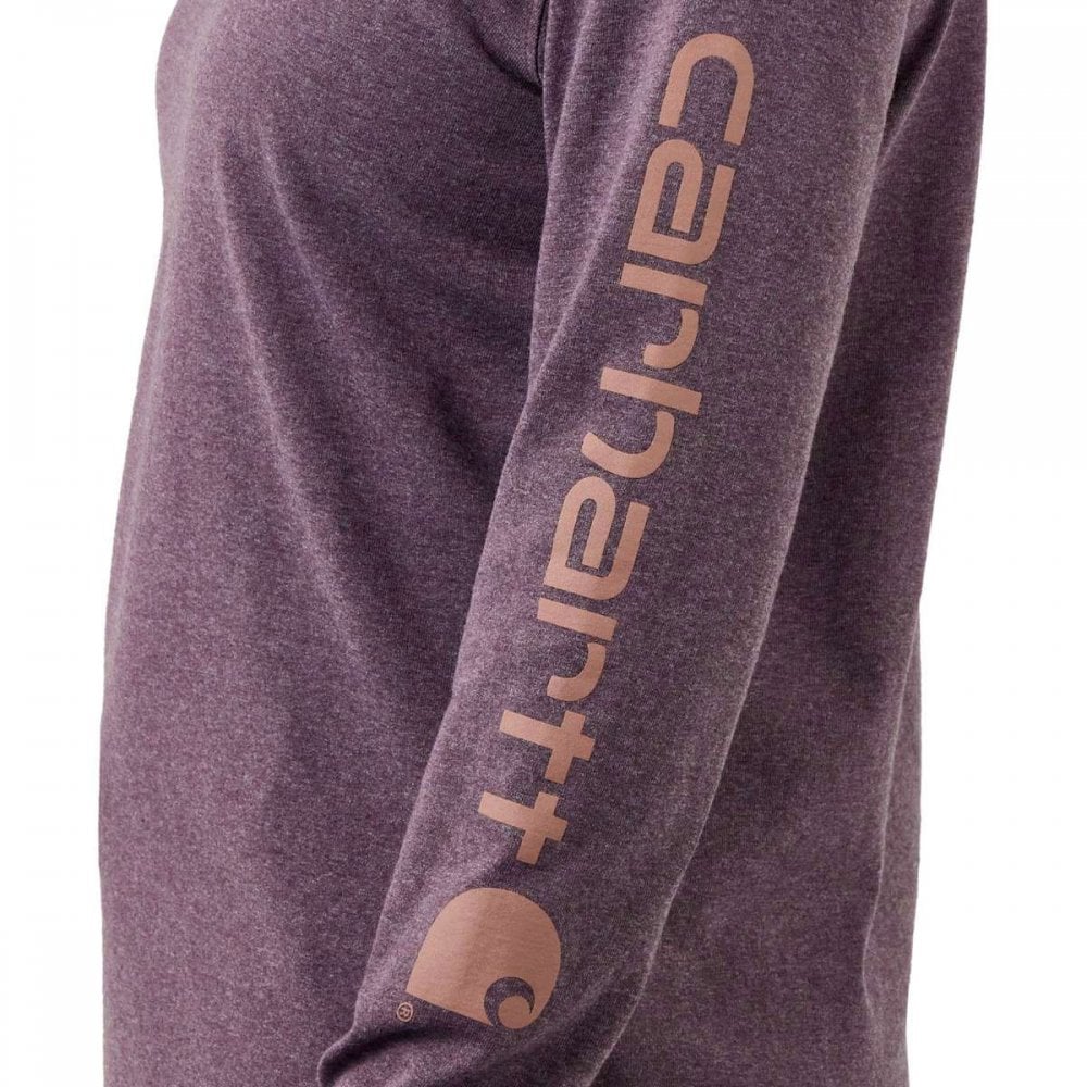 103401 Workwear Logo Long Sleeve Womens T-Shirt