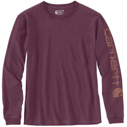103401 Workwear Logo Long Sleeve Womens T-Shirt