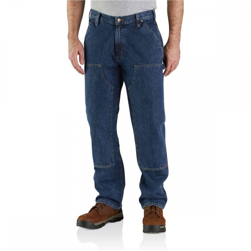 104944 Double-Front Baggy Loose Fit Logger Jeans
