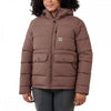 105457 Womens Relaxed Fit Montana Insulated Jacket Nutmeg XL *One Size Only - Outlet Store*