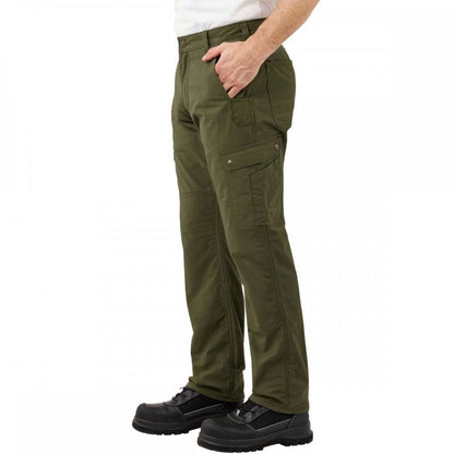 105491 Cargo Fleece Lined Work/Walking Trouser - Ripstop material