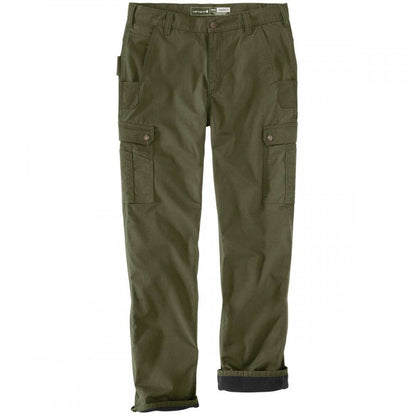105491 Cargo Fleece Lined Work/Walking Trouser - Ripstop material