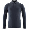 20483 Crossover Polo Shirt long-sleeved