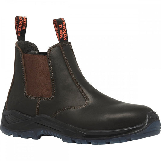 Banjo Elastic Gusset S1 Safety Dealer Brown