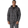 Fleece Hood Flannel Shirt Jacket