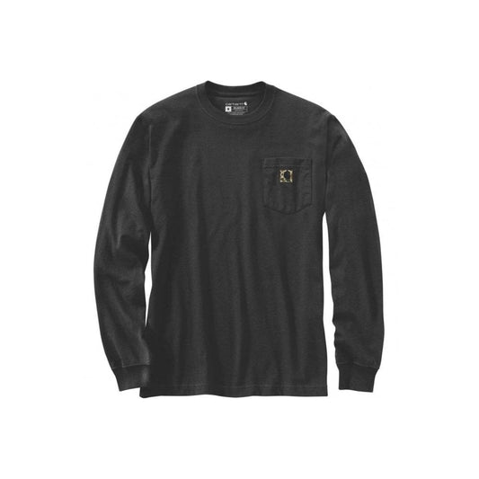 105583 Pocket Camo C Graphic Long Sleeve T-Shirt