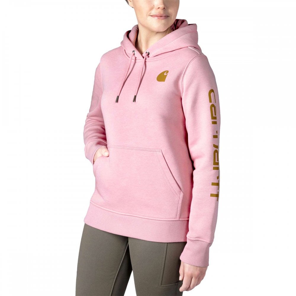 102791 Relaxed Fit Midweight Logo Sleeve Graphic Sweatshirt