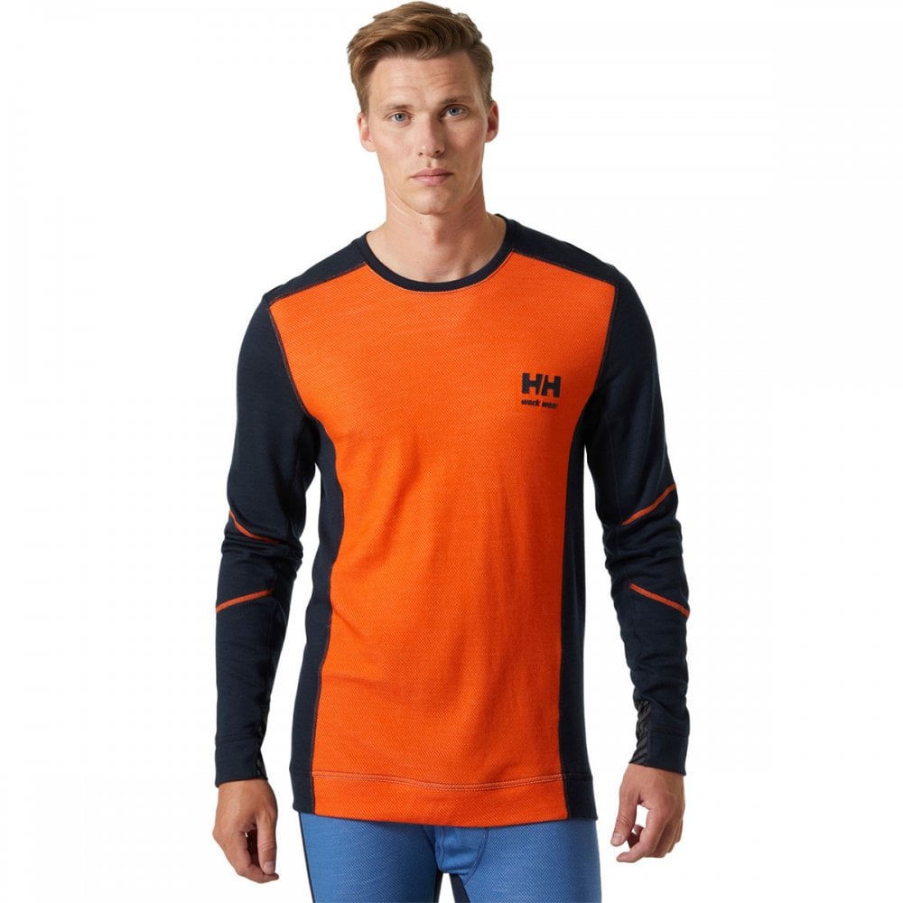 75106 HH Lifa Merino Crewneck Baselayer