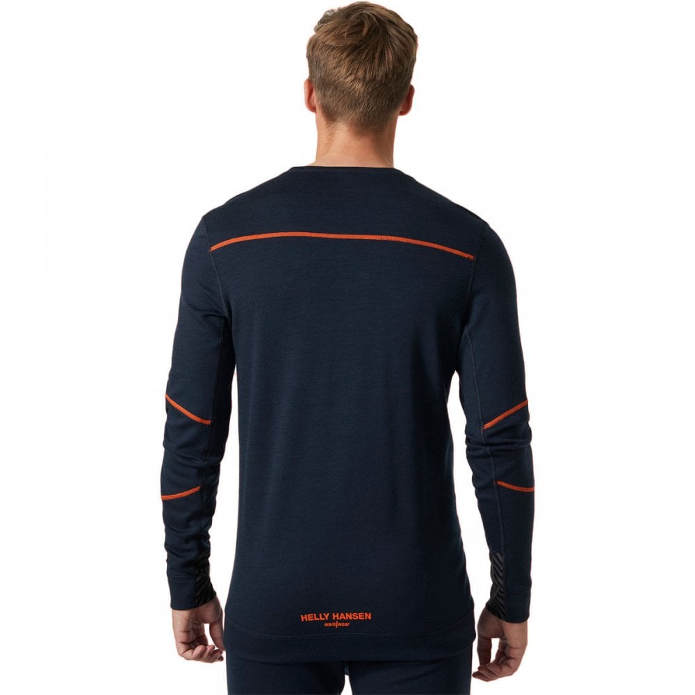 75106 HH Lifa Merino Crewneck Baselayer