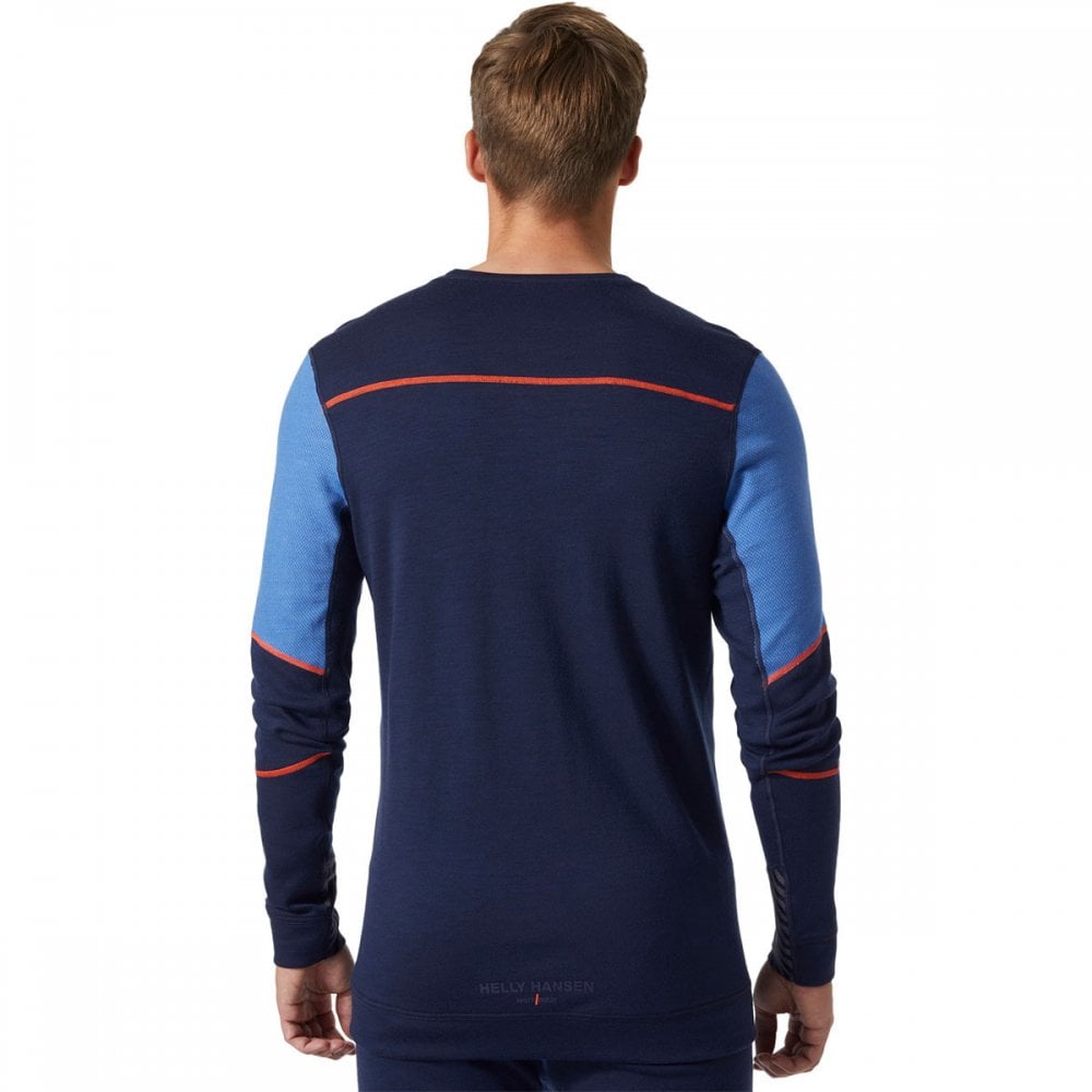 75106 HH Lifa Merino Crewneck Baselayer