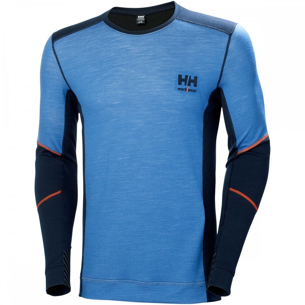 75106 HH Lifa Merino Crewneck Baselayer