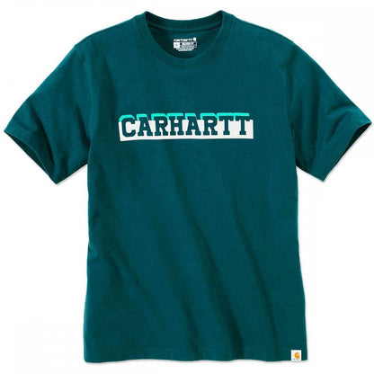105909 Relaxed Short Sleeve Logo Graphic T-Shirt