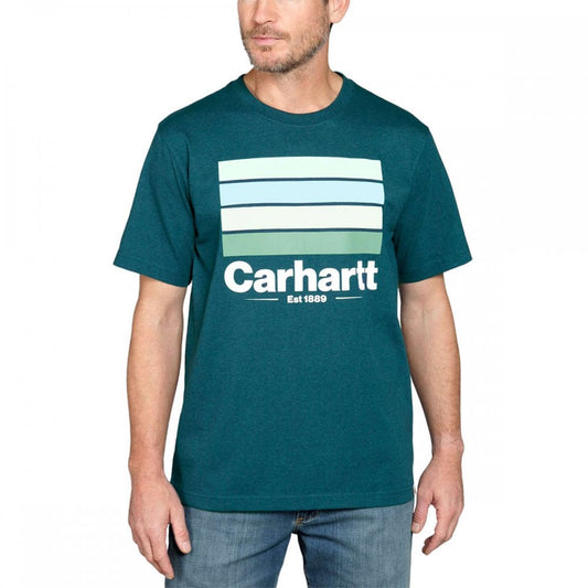105910 Line Graphic Short Sleeve T-Shirt