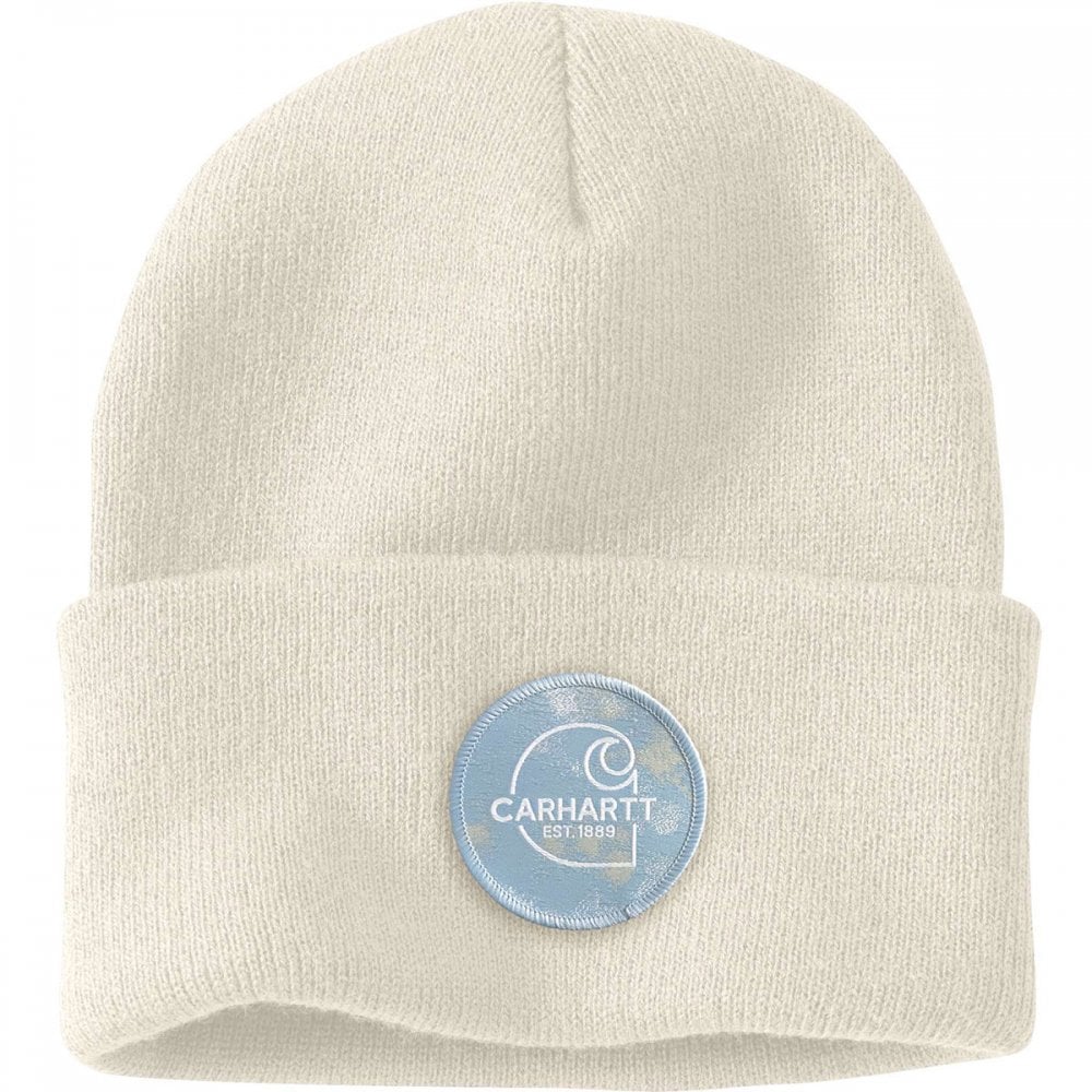 105934 Knit Watercolor Camo Beanie