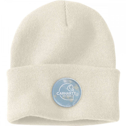 105934 Knit Watercolor Camo Beanie