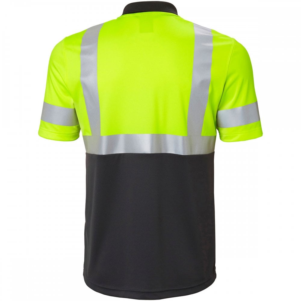 79253 Hi Vis Breathable Addvis Polo Shirt Class 1