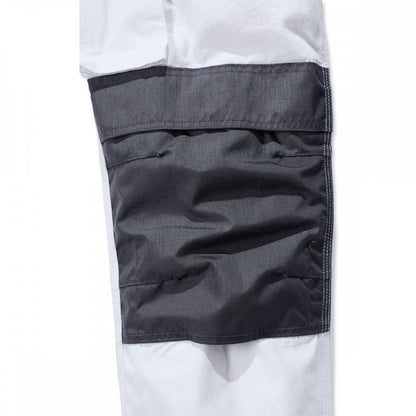 100233 Emea Multipocket Ripstop Trouser White