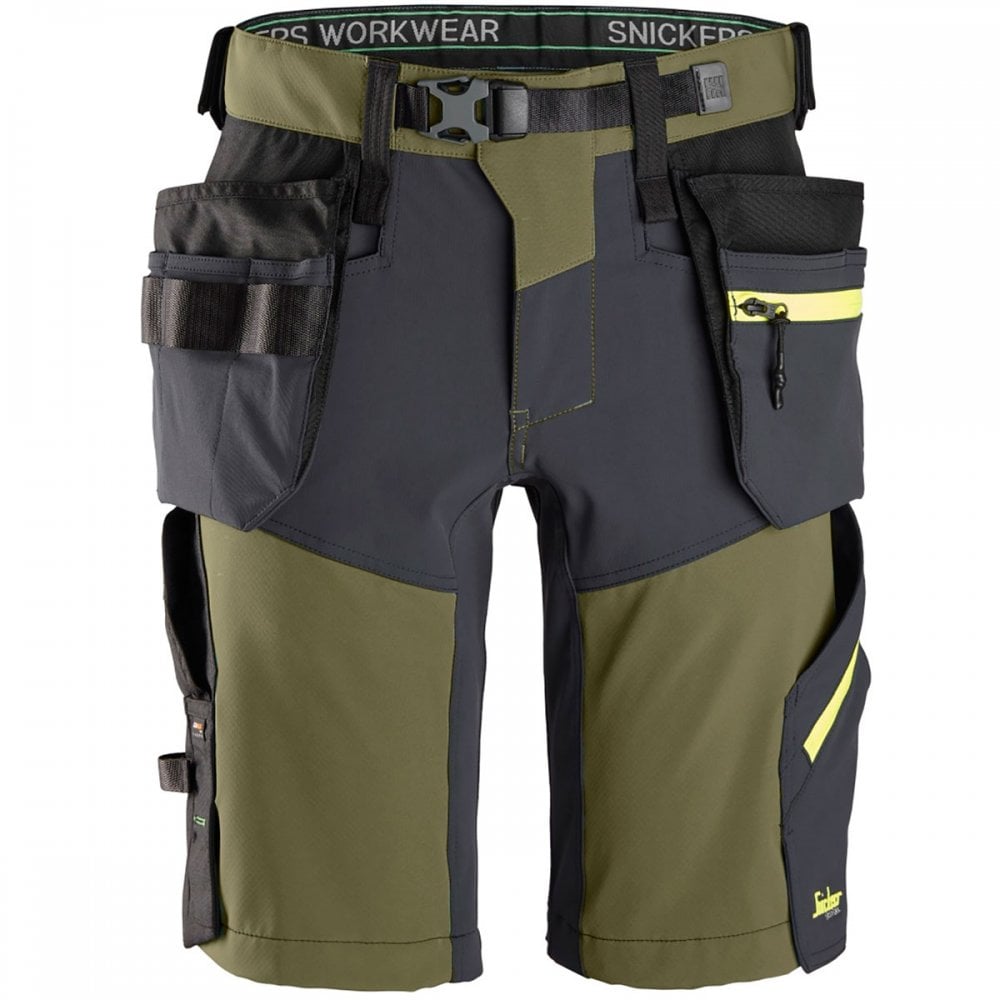 6140 FlexiWork Softshell Stretch Shorts+ Holster Pockets