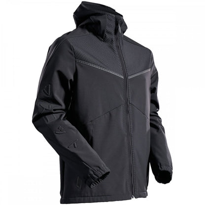 22102 Customized Softshell jacket with hood
