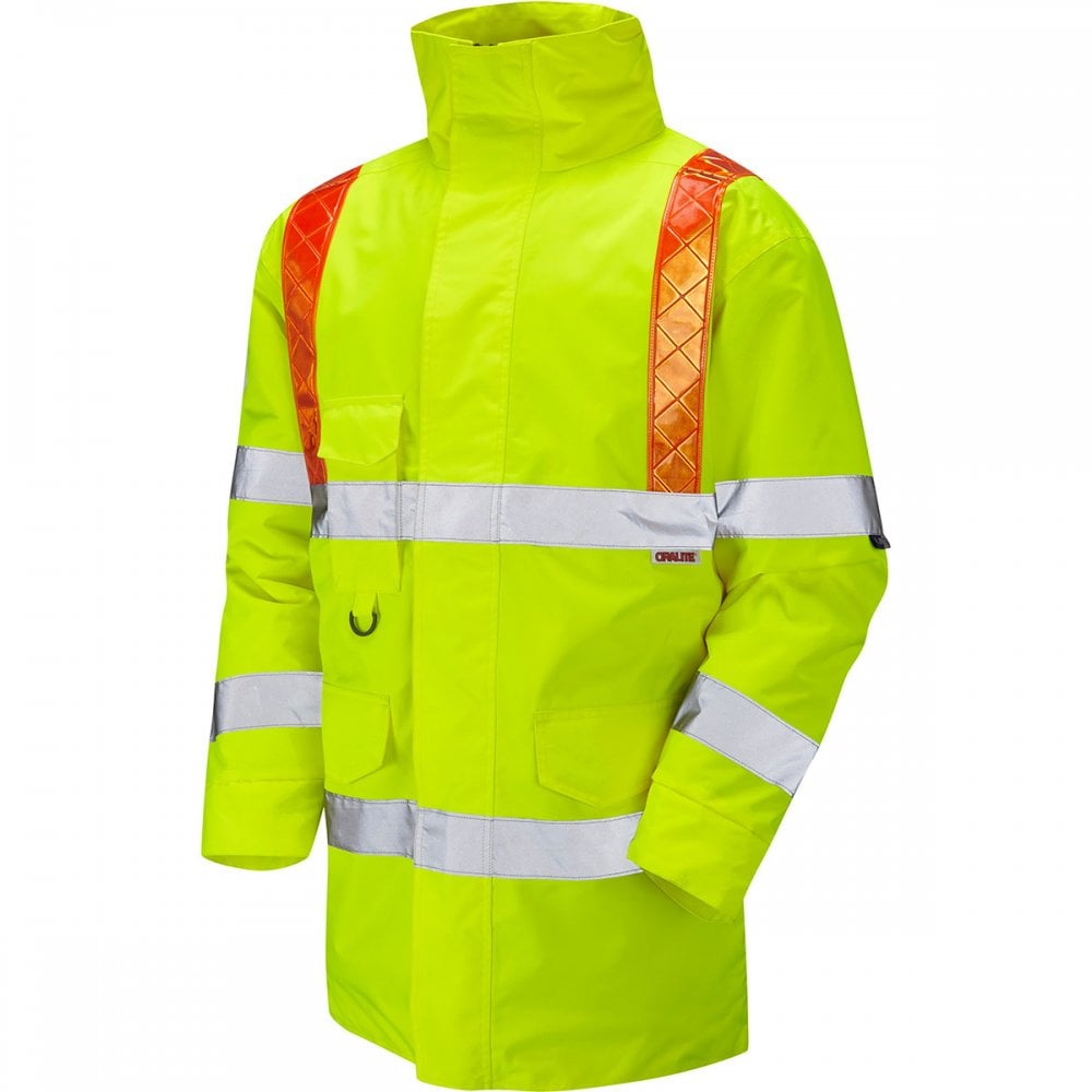 A02 Putford ISO 20471 Class 3 Orange Brace Anorak