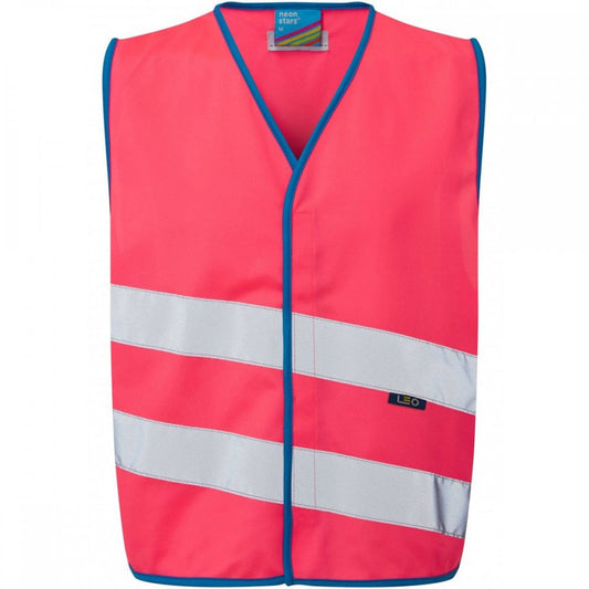 CW01 Neonstars EN 1150 Childrens Waistcoat