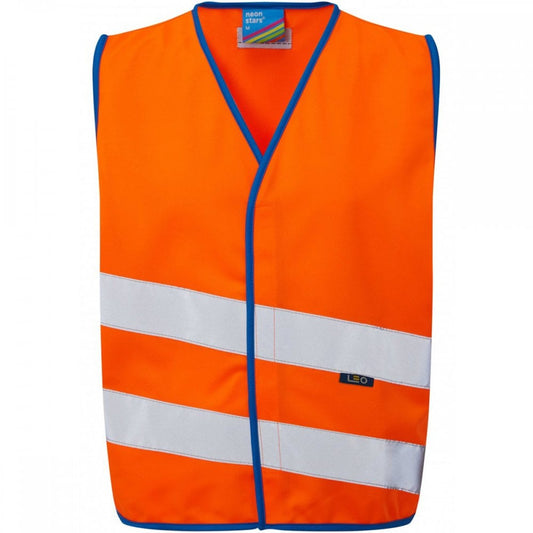 CW01 Neonstars EN 1150 Childrens Waistcoat