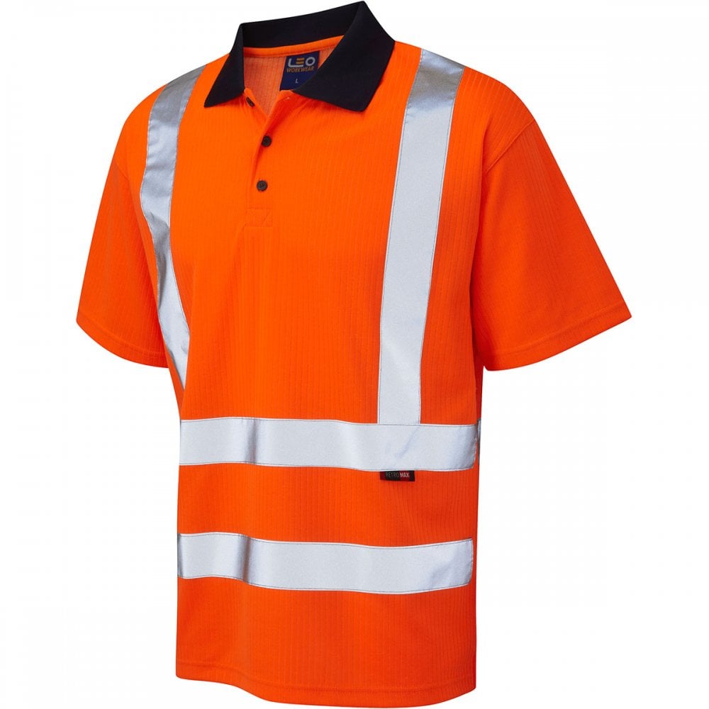 P01 Croyde ISO 20471 Class 2 Comfort Polo Shirt