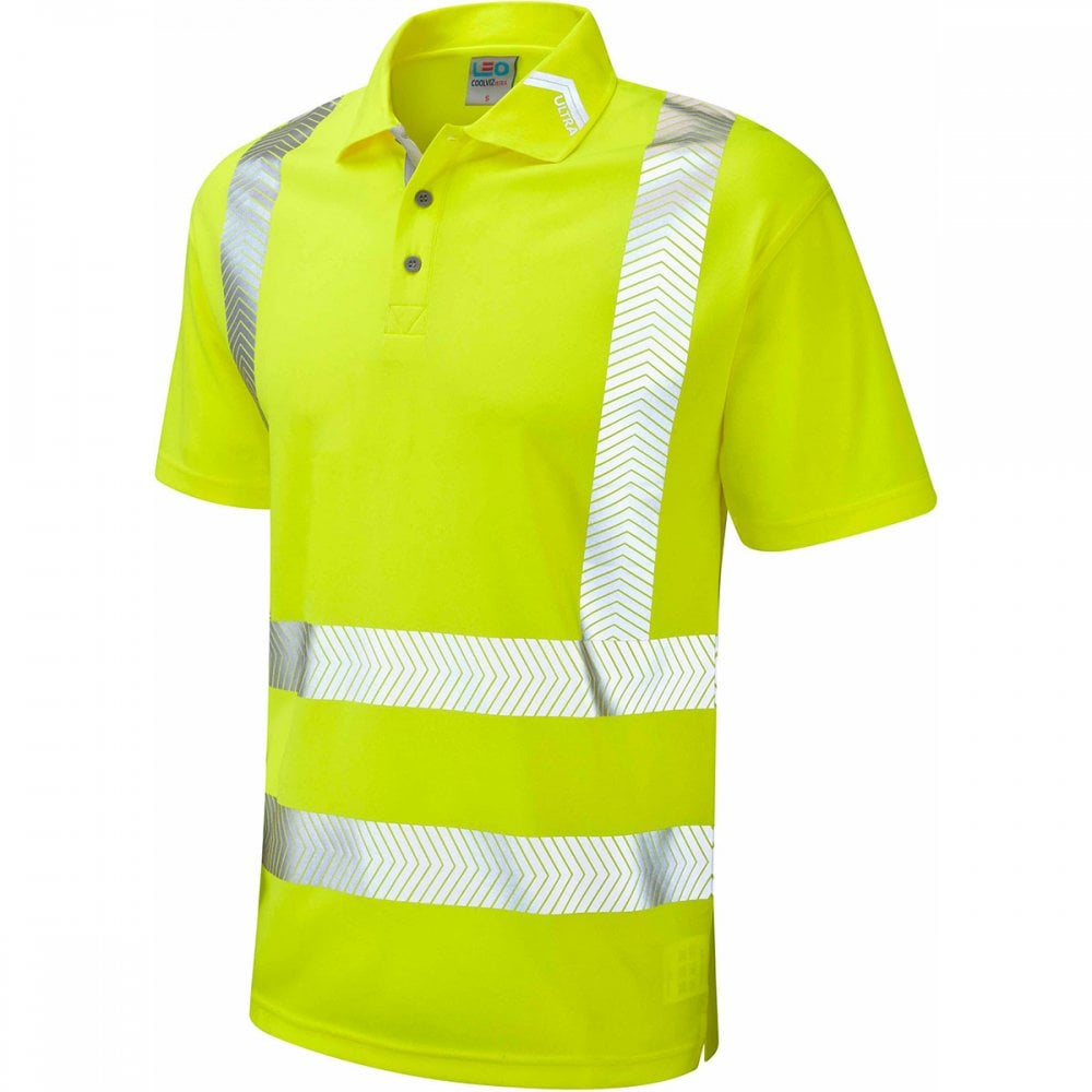 P09 Broadsands ISO 20471 Class 2 Coolviz Ultra Polo Shirt